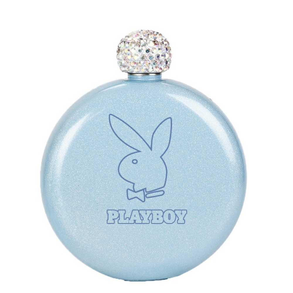 Playboy Glam Glitter Spirit Flask